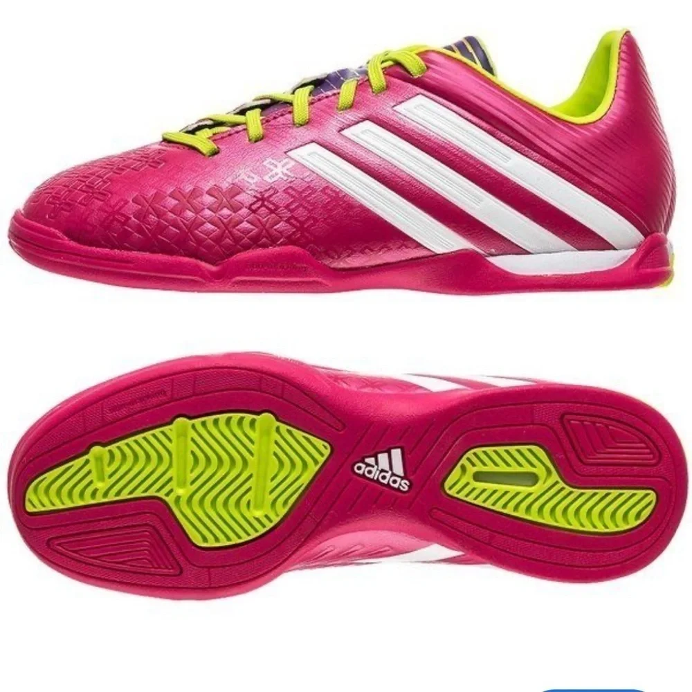ADIDAS PREDATOR ABSOLADO LZ INDOOR - BERRY/WHITE/SLIME Size 11.5